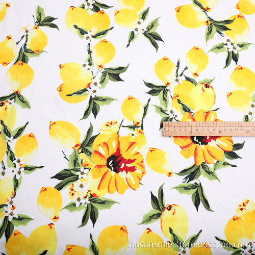 Hot Selling Printed 100% Cotton Poplin Fabric